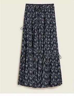 J. Crew tiered maxi skirt